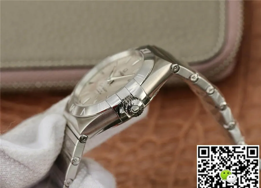 Omega Constellation 123.10.38.21.02.001 VS Factory 1:1 Best Edition Replica Watch White Dial